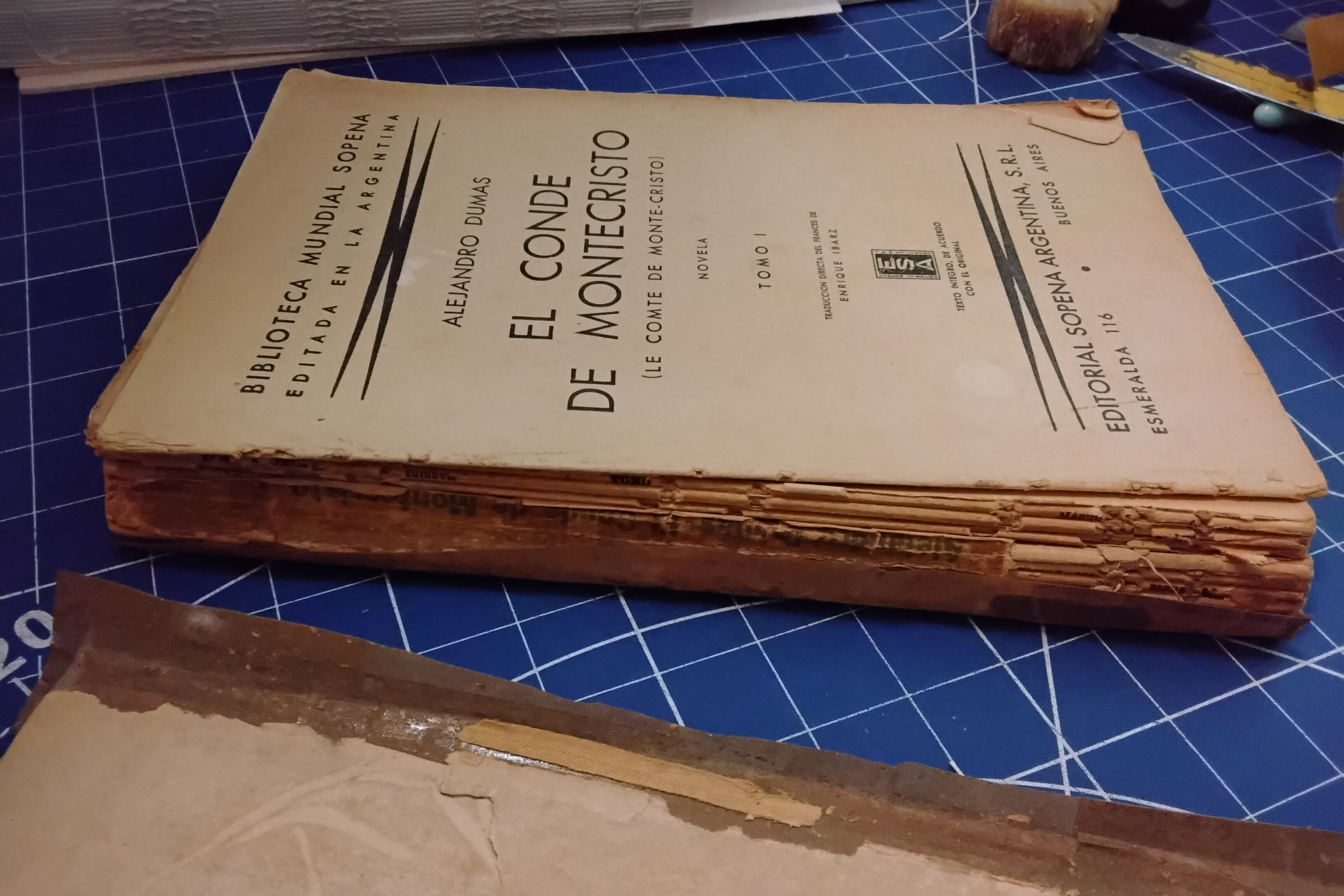 Restauración y encuadernación de libros